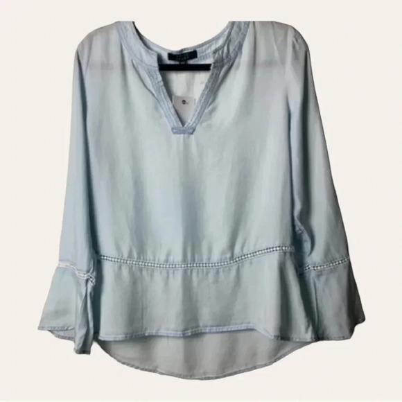 Women’s KELLY‎ RENEE BLOUSE LONG SLEEVE SIZE MEDIUM - Picture 2 of 11